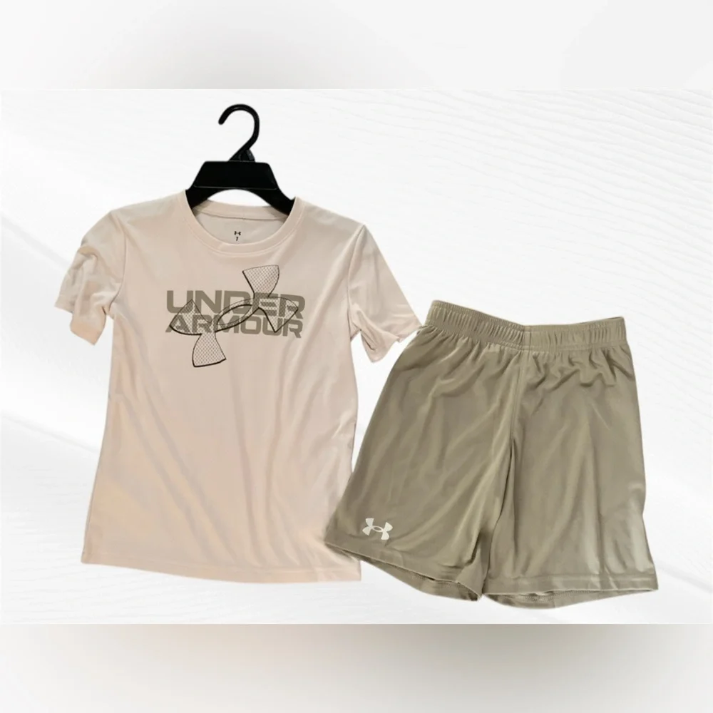 Under Armour Light Beige Activewear Boy’s Set